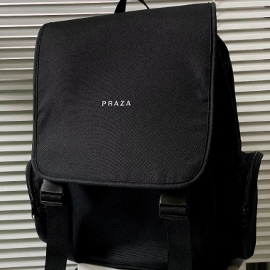 Balo Nắp Gập Khoá Gài ALLBLACK Nam Nữ PRAZA BL200 - Giá 249k, giảm tới 60k