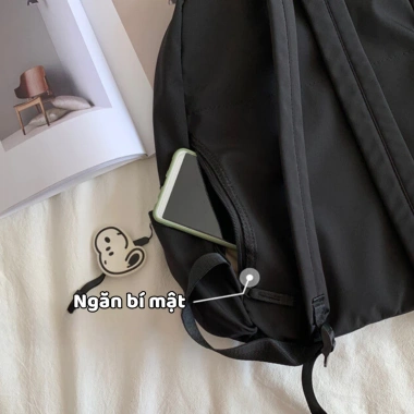 Balo nữ đi học chống nước, ngăn bí mật, đựng laptop 15,6 inch thời trang BL02 - 129k 4