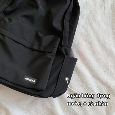 Balo nữ đi học chống nước, ngăn bí mật, đựng laptop 15,6 inch thời trang BL02 - 129k 6