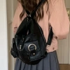 Balo nữ đi học và đi làm - Túi tote hobo da nhăn cỡ lớn vừa A4, khóa kéo, du lịch Hàn Quốc 48 - Giá chỉ 197,010₫ 4