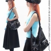 Balo nữ đi học và đi làm - Túi tote hobo da nhăn cỡ lớn vừa A4, khóa kéo, du lịch Hàn Quốc 48 - Giá chỉ 197,010₫ 7