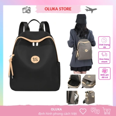 Balo Nữ Thời Trang Công Sở Du Lịch Nhiều Ngăn Vải Oxford BL054 Giá 200k Giá Rẻ