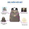 Balo Nữ Thời Trang Công Sở Du Lịch Nhiều Ngăn Vải Oxford BL054 Giá 200k Giá Rẻ 4