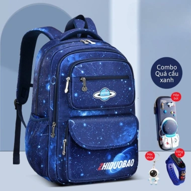 Balo Oxford bé trai - Bảo vệ cột sống, thoáng khí, chống thấm, giảm tải 390k 10