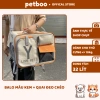 Balo PETBOO cho Chó Mèo - Cửa cuộn thoáng khí, nhiều túi, vali gấp gọn, giá 497k 10