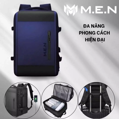 Balo Phượt Du Lịch 17'' Laptop Chống Trầy, Sạt USB, OLE.S Đen FV453 - 216.500₫
