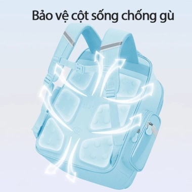 Balo QPENZ trẻ em từ mầm non đến lớp 6 chống gù, nhiều ngăn, chuẩn form cao cấp – Giá chỉ 289.000₫