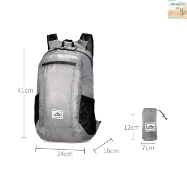 Balo Siêu Nhẹ Chống Thấm Nước Gấp Gọn Tiện Dụng Cho Nam và Nữ Giá Ưu Đãi 135.864 VND