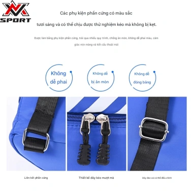 Balo tập gym dây rút dung tích lớn, nhẹ, ngăn khô ướt tách biệt - dùng cho bóng đá, bóng rổ, leo núi K028