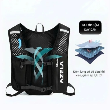 Balo Thể Thao 10L B75 Đa Dụng - Gọn Nhẹ, Leo Núi, Chạy Bộ, Giá Ưu Đãi 345.000 VND 6