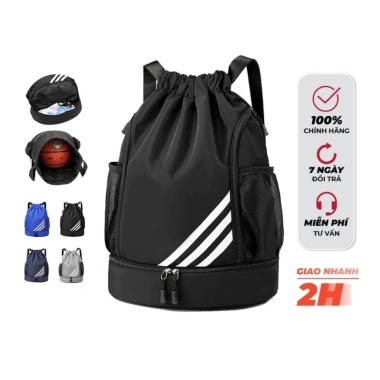 Balo Thể Thao Chống Nước Đựng Bóng Rổ, Đá Bóng, Tập Gym, Du Lịch – Giá 68.000₫