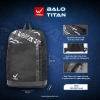 Balo thể thao du lịch phượt Wika Pro 02 chống thấm nước, thời trang nam nữ, chính hãng 172k 2