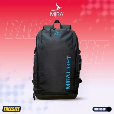 Balo thể thao MIRA LIGHT Unisex Chống nước Nhiều ngăn Cao cấp Rộng rãi - Giá 367.200₫ 6