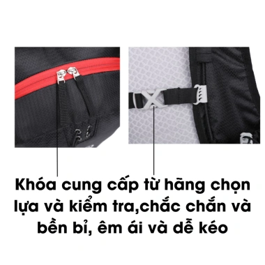Balo thể thao Newoutlander 12L - Vest chạy bộ, đạp xe, trail nhiều ngăn, giá 330k