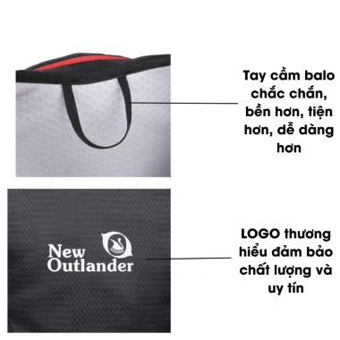 Balo thể thao Newoutlander 12L - Vest chạy bộ, đạp xe, trail nhiều ngăn, giá 330k