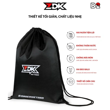 Balo thể thao ZDK B2 chống thấm, 2 ngăn đựng giày quần áo - Giá chỉ 39.000 VND