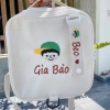 Balo thêu tên bé mẫu giáo Hàn Quốc, tặng tag và móc treo, giá ưu đãi 200k 5