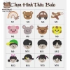 Balo thêu tên riêng cho bé 2 ngăn - Hình gấu, du lịch, quà tặng, giá 180.000 VND 2