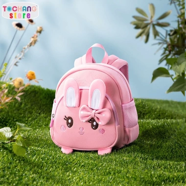 Balo Thỏ Đáng Yêu Cho Bé 1‑3 Tuổi - Mẫu Giáo Mầm Non Size Nhỏ - ToChang 259k