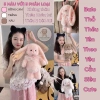 Balo Thỏ Thêu Tên Đặt Theo Yêu Cầu Dễ Thương và Yếm Cổ Quà Tặng Bé Gái Giá 229k 2
