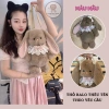 Balo Thỏ Thêu Tên Đặt Theo Yêu Cầu Dễ Thương và Yếm Cổ Quà Tặng Bé Gái Giá 229k 4
