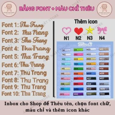 Balo Thỏ Thêu Tên Đặt Theo Yêu Cầu Dễ Thương và Yếm Cổ Quà Tặng Bé Gái Giá 229k