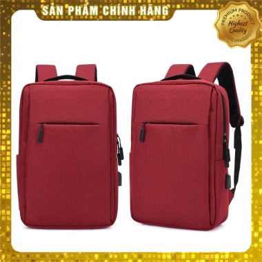 Balo thời trang 15.6 inch Hàn Quốc - Laptop, du lịch, nhiều ngăn, USB, sang trọng, 79.500₫ 6
