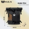Balo thời trang Hàn Quốc myca BASIIL M.E.N size trung 5 - Kiểu túi gập, bộ DE4, giá ưu đãi 72.700 VND 2