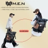 Balo thời trang Hàn Quốc myca BASIIL M.E.N size trung 5 - Kiểu túi gập, bộ DE4, giá ưu đãi 72.700 VND 5