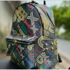 Balo thời trang nam nữ size40 họa tiết chữ XO cá tính, phù hợp đi học, đi chơi, du lịch - phong cách phố sang