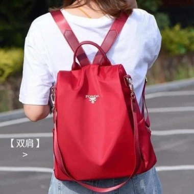 Balo thời trang nữ kéo khóa mặt sau, chống trộm, vải dù chịu nước, giảm giá 20% còn 66.800₫ 4