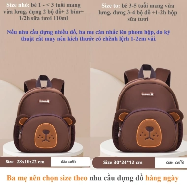 Balo ToChang cho bé đi học mầm non - Cặp nhẹ, bền, thiết kế ZM Baby, giá 224.421₫