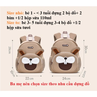 Balo ToChang cho bé đi học mầm non - Cặp nhẹ, bền, thiết kế ZM Baby, giá 224.421₫