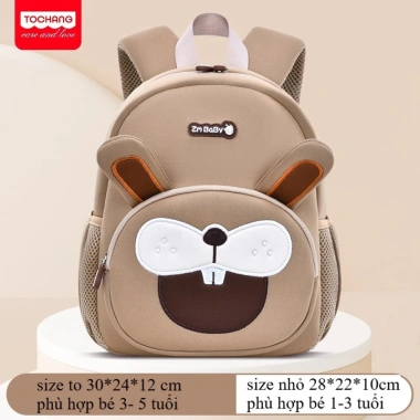 Balo ToChang cho bé đi học mầm non - Cặp nhẹ, bền, thiết kế ZM Baby, giá 224.421₫