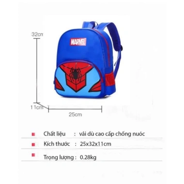 Balo Trẻ Em 1-5 tuổi cao cấp, đủ hình cho bé trai và bé gái - Giá ưu đãi 69.300đ 3