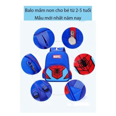 Balo Trẻ Em 1-5 tuổi cao cấp, đủ hình cho bé trai và bé gái - Giá ưu đãi 69.300đ 5