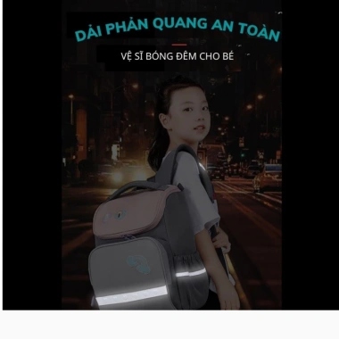 Balo trẻ em OUDELE cao cấp siêu nhẹ, thoáng khí, đệm lưng bảo bệ cột sống - Giá chỉ 340.000₫
