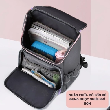 Balo trẻ em OUDELE cao cấp siêu nhẹ, thoáng khí, đệm lưng bảo bệ cột sống - Giá chỉ 340.000₫
