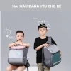 Balo trẻ em OUDELE cao cấp siêu nhẹ, thoáng khí, đệm lưng bảo bệ cột sống - Giá chỉ 340.000₫ 9