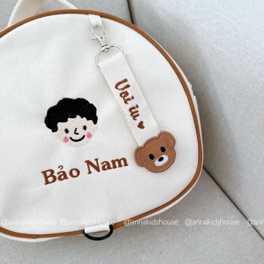 Balo trứng nhẹ, kèm dây tag thêu tên cá nhân cho bé - HOT TREND, giảm 21% 8