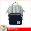 Balo Túi Xách Bỉm Sữa Kẻ Sọc Nhiều Ngăn Cao Cấp, Chắc Chắn Cho Mẹ & Bé 180.000đ 9
