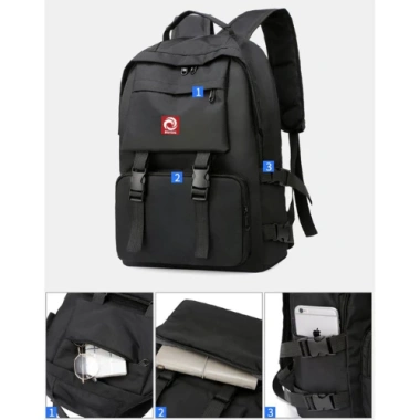 Balo Ulzzang Hàn Quốc Chống Thấm Nước Đa Năng - Phù Hợp Đi Học & Du Lịch, Đựng Laptop, Giá 109k