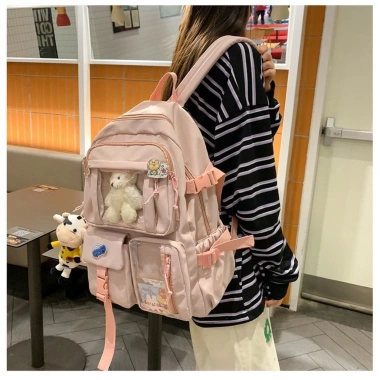 Balo Ulzzang Hàn Quốc Nam Nữ Chống Nước BL09 - Thời Trang Đi Học Giá Rẻ 135k 5