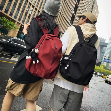 Balo Ulzzang Nam Nữ 15.6 inch Chống Nước, Ngăn Bí Mật, Đi Học Đi Chơi Du Lịch - Giá ưu đãi 155k
