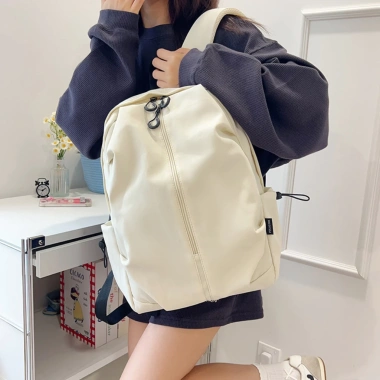 Balo Ulzzang Nam Nữ 15.6 inch Chống Nước, Ngăn Bí Mật, Đi Học Đi Chơi Du Lịch - Giá ưu đãi 155k