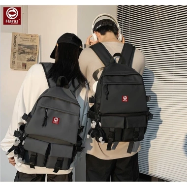 Balo Ulzzang thời trang Hàn Quốc nam nữ chống thấm nước HARAS HR284 siêu rẻ 149k