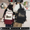Balo Ulzzang thời trang nam nữ, chống nước, ngăn rộng, laptop 15.6 inch 245k