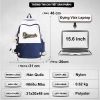 Balo Ulzzang thời trang nam nữ, chống nước, ngăn rộng, laptop 15.6 inch 245k 6