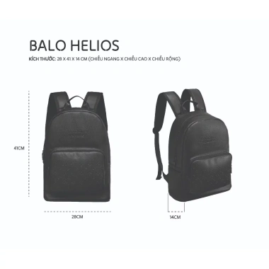 Balo UNDERTHINKER HELIOS thời trang đi học - Đựng laptop chống nước, giá 229.000₫