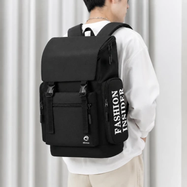 Balo Unisex Size Lớn Chống Nước Ngăn Laptop Đa Năng Đựng Sách Vở Quần Áo 99k